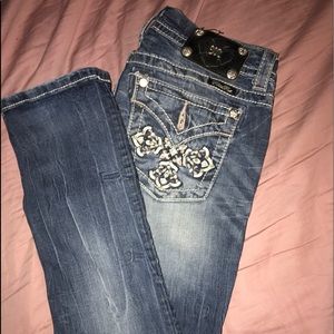 Miss me straight leg!